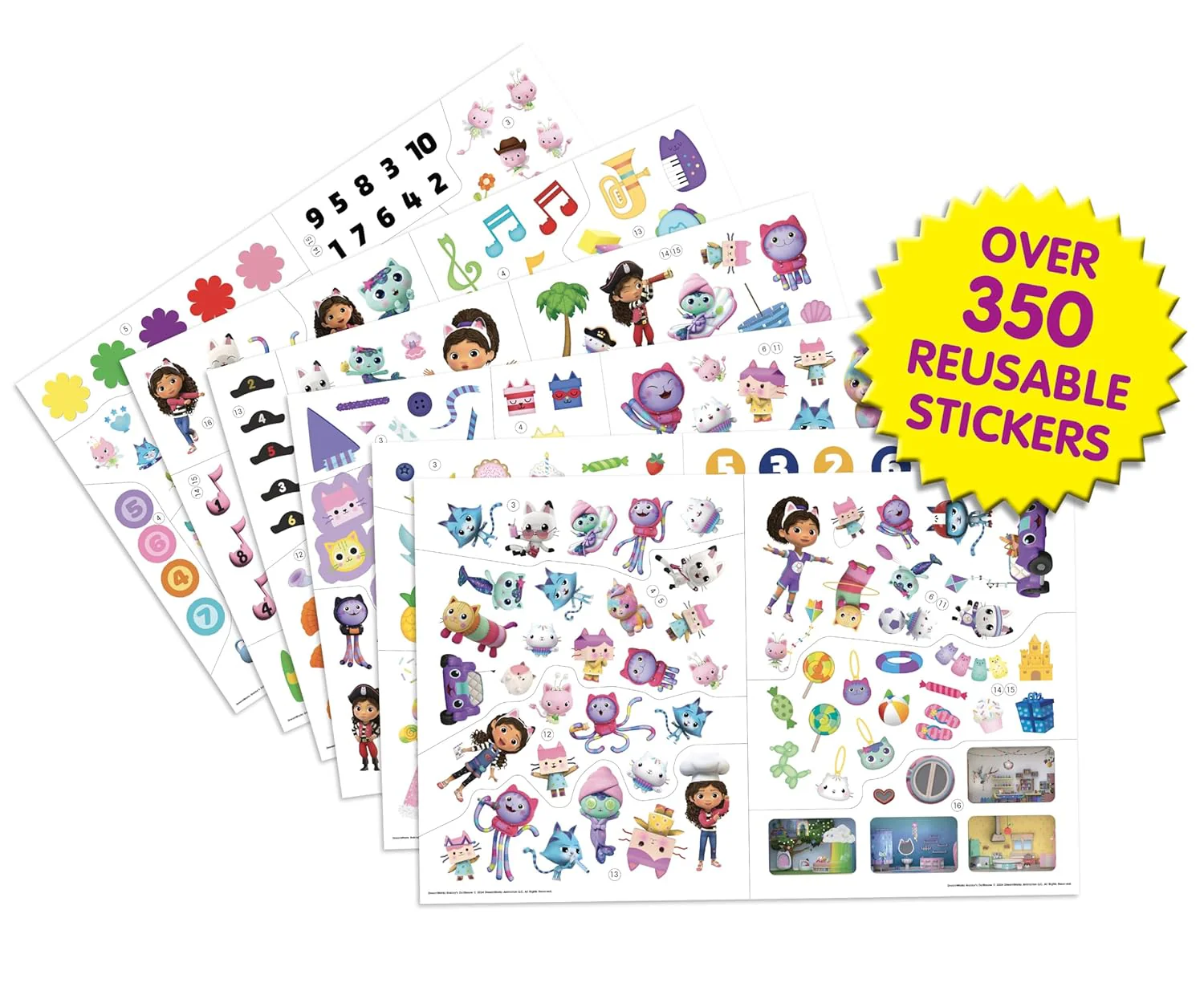 Gabby’s Dollhouse Sticker Book Treasury - Image 4