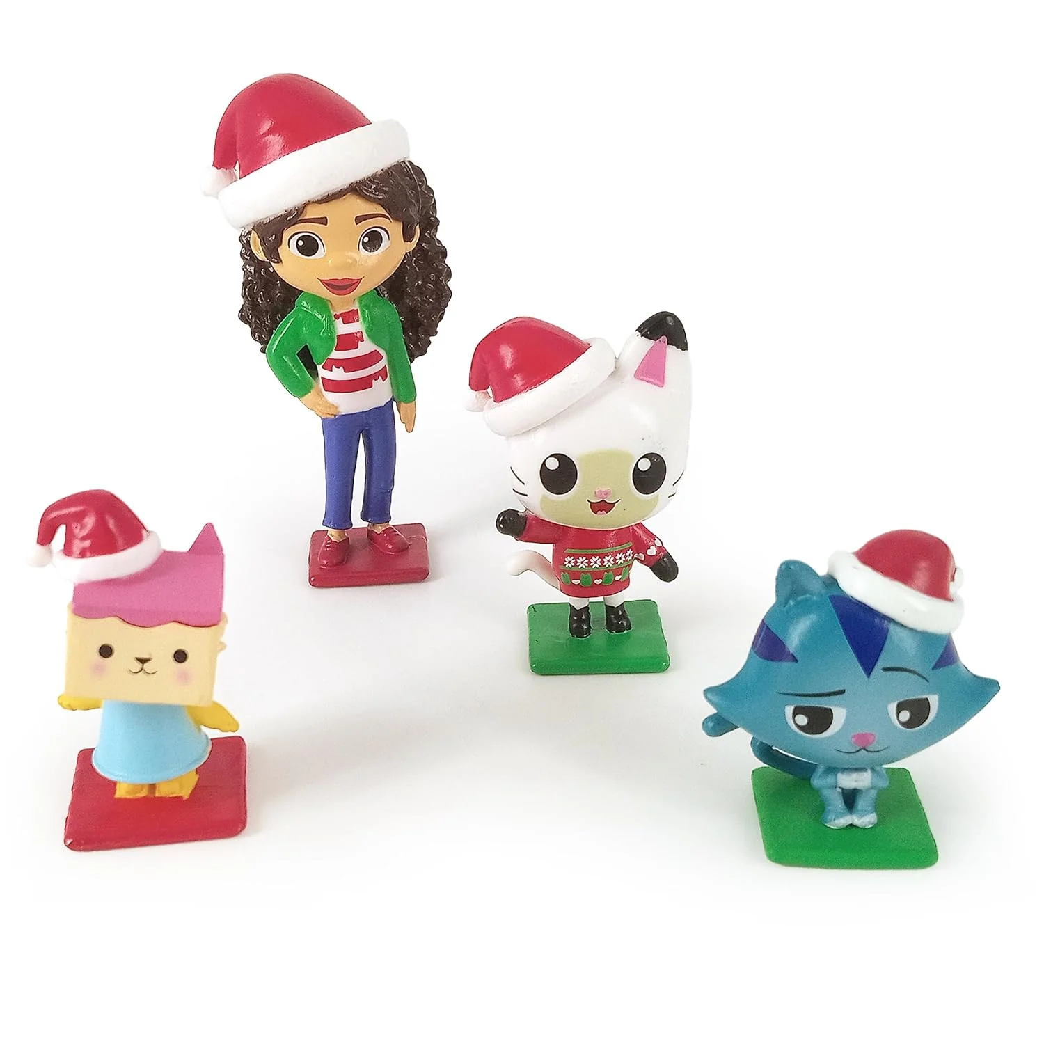 Gabby's Dollhouse Christmas Tattle Tales (12-Page Storybook, 4 Figurines) Board Book – Picture Book - Image 5