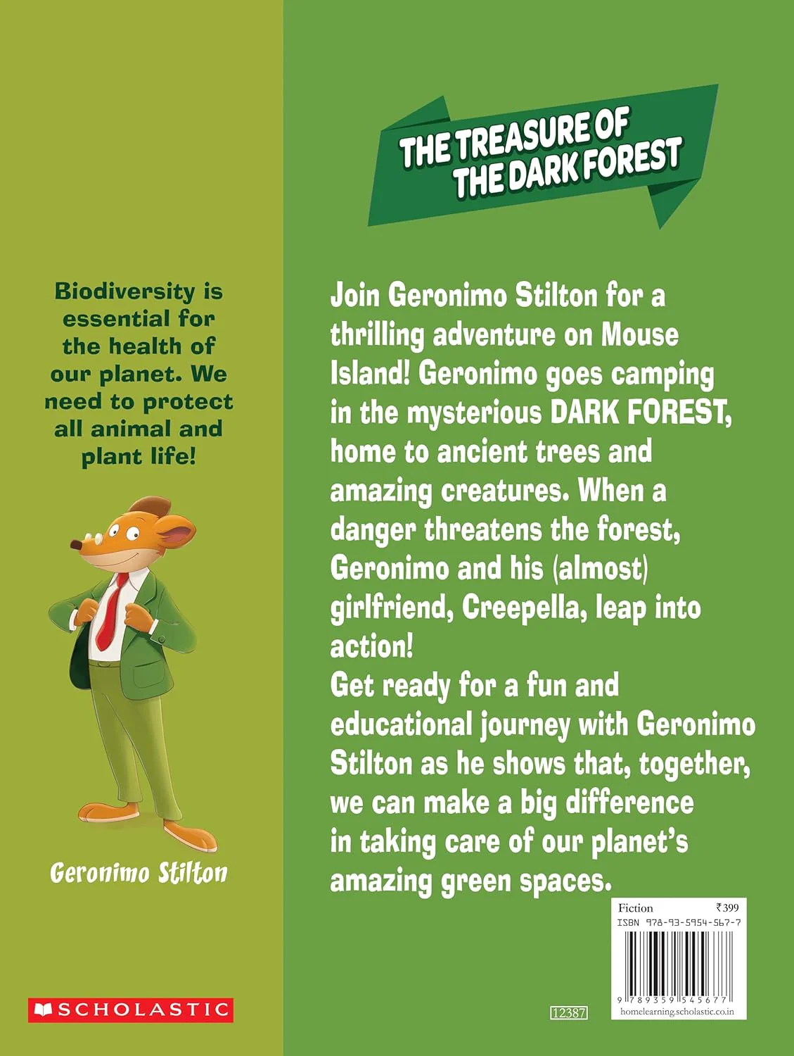 Geronimo Stilton Mice To The Rescue #02: The Treasure Of The Dark Forest - Image 2