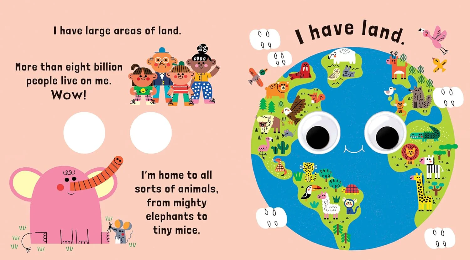 Googly Eyes: I Am the Earth (Board Book) - Image 4
