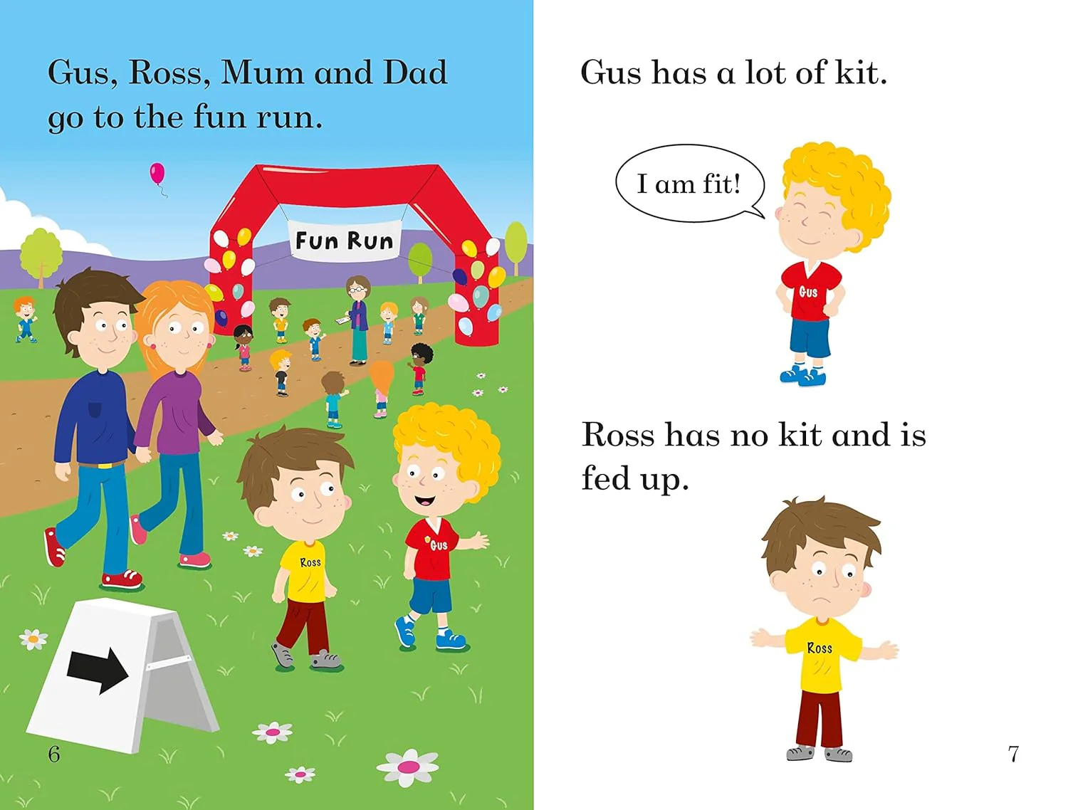 Gus And Ross (Read It Yourself With Ladybird) – Hardcover - Image 2