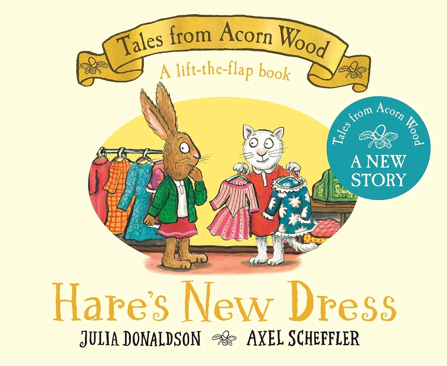 Hare's New Dress (Tales From Acorn Wood) Board Book – Hardcover