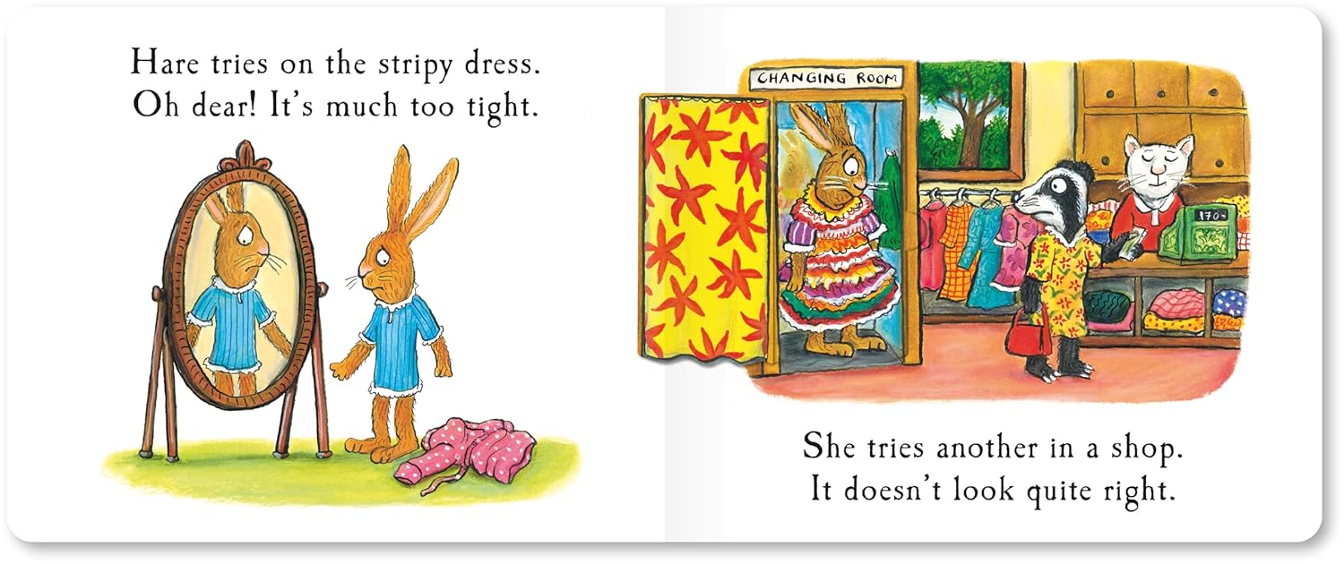 Hare's New Dress (Tales From Acorn Wood) Board Book – Hardcover - Image 5