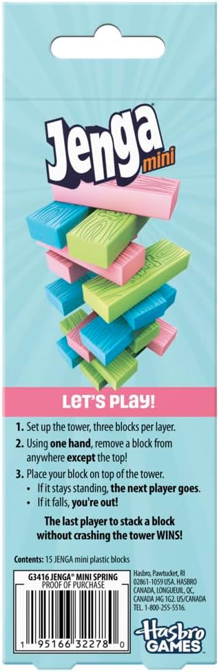 HASBRO GAMES JENGA MINI - Image 3
