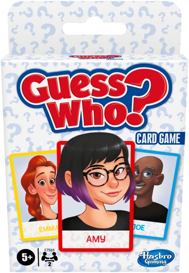 HASBRO GAMING CLASSIC CARD GAME GUESS WHO - Image 2