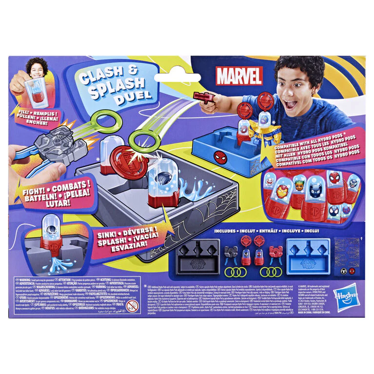 HASBRO HYDRO PODS MARVEL CLASH AND SPLASH DUEL - Image 3