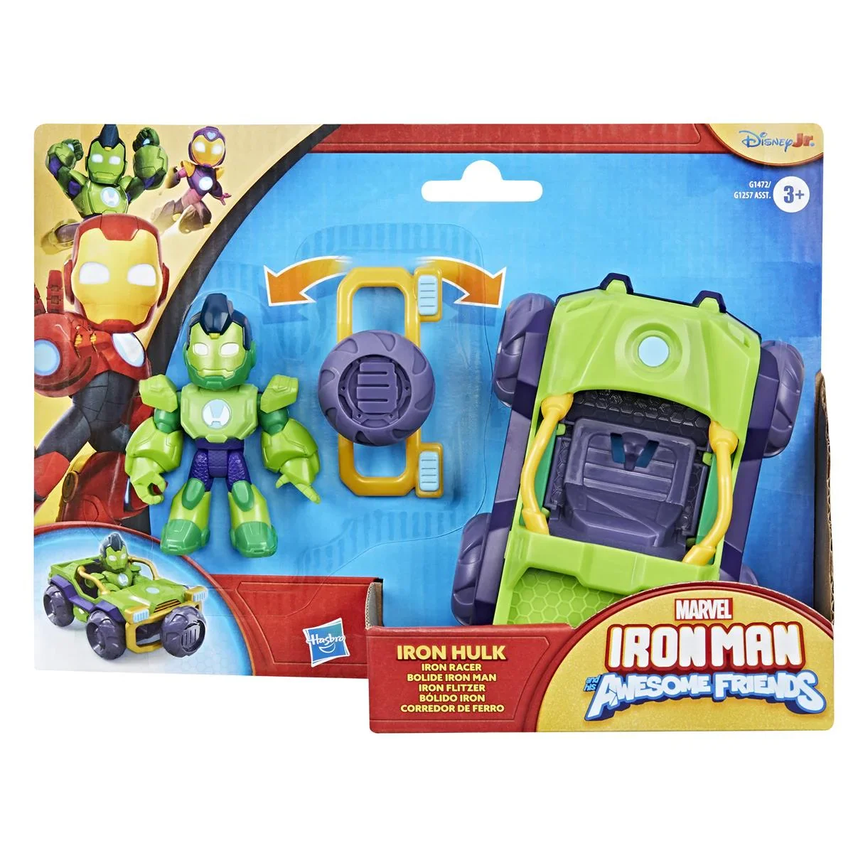 HASBRO MARVEL IRON MAN AND HIS AWESOME FRIENDS ACTION FIGURES & VEHICLES - ASSORTED - Image 2