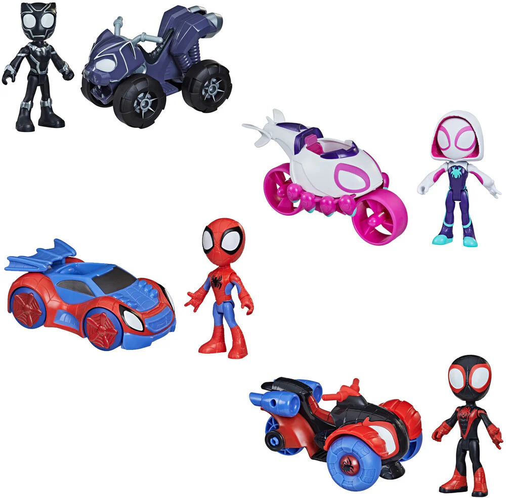 HASBRO MARVEL SPIDEY AND HIS AMAZING FRIENDS VEHICLE AND FIGURE ASSORTED - Image 2