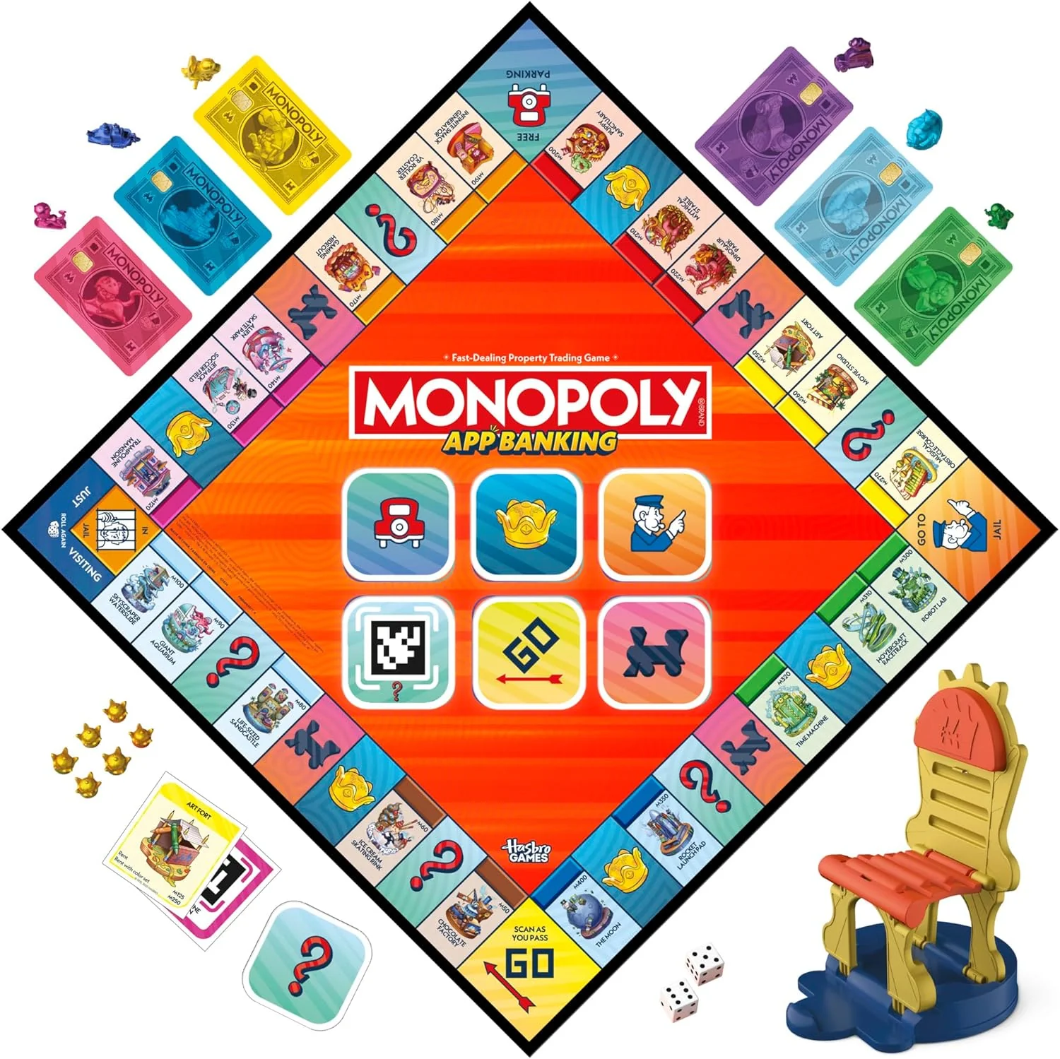 HASBRO MONOPOLY APP BANKING - Image 3
