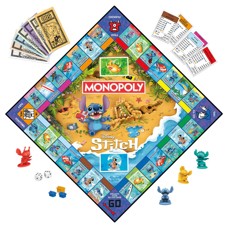HASBRO MONOPOLY DISNEY STITCH EDITION - Image 4