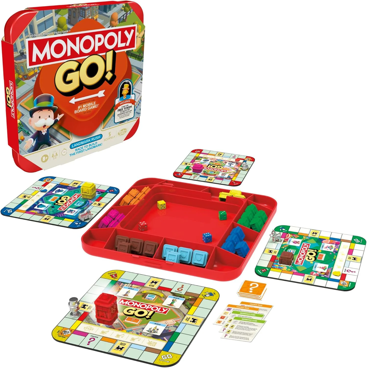 HASBRO MONOPOLY GO BOARD GAME - Image 2