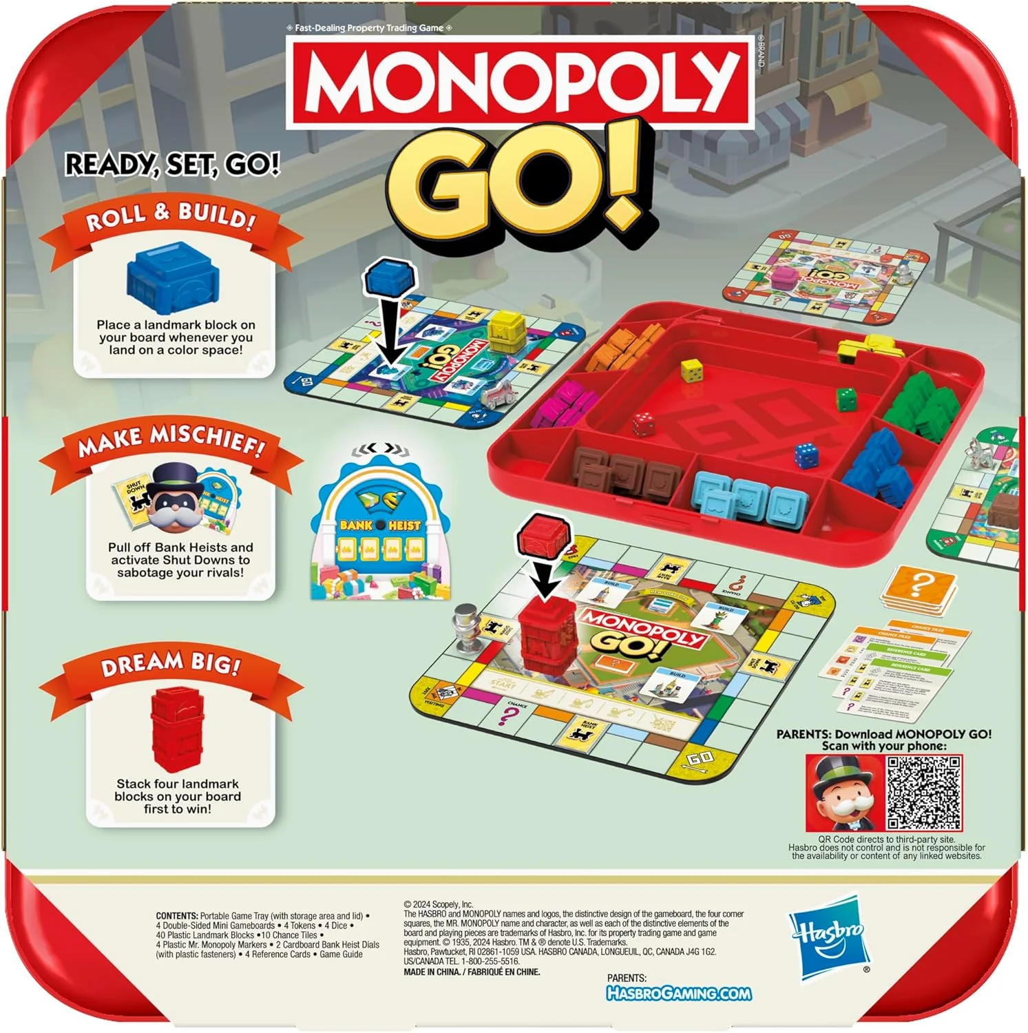 HASBRO MONOPOLY GO BOARD GAME - Image 5