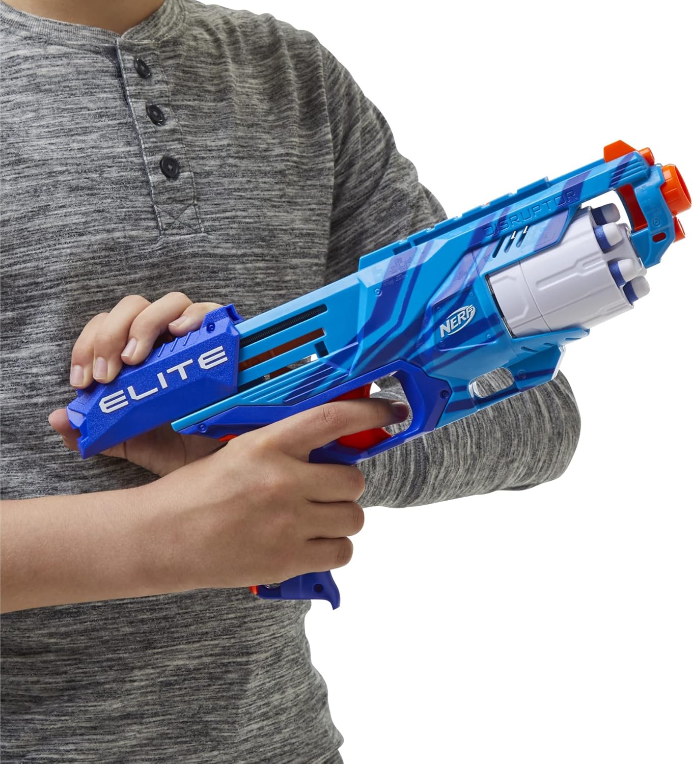HASBRO NERF ELITE DISRUPTOR BLASTER REFLEX BLUE - Image 4