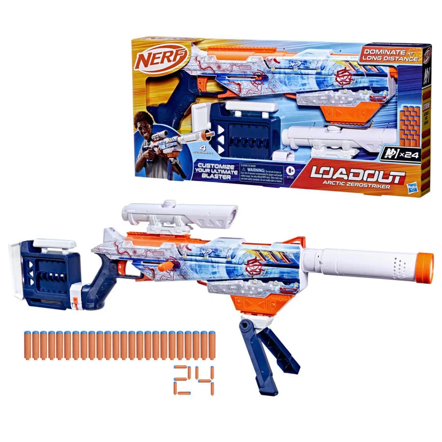 HASBRO NERF LOADOUT ARCTIC ZEROSTRIKER - Image 5