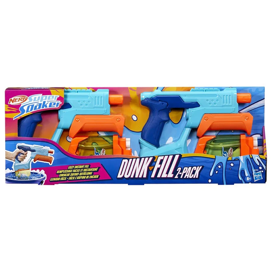 HASBRO NERF SUPER SOAKER DUNK FILL 2 PACK