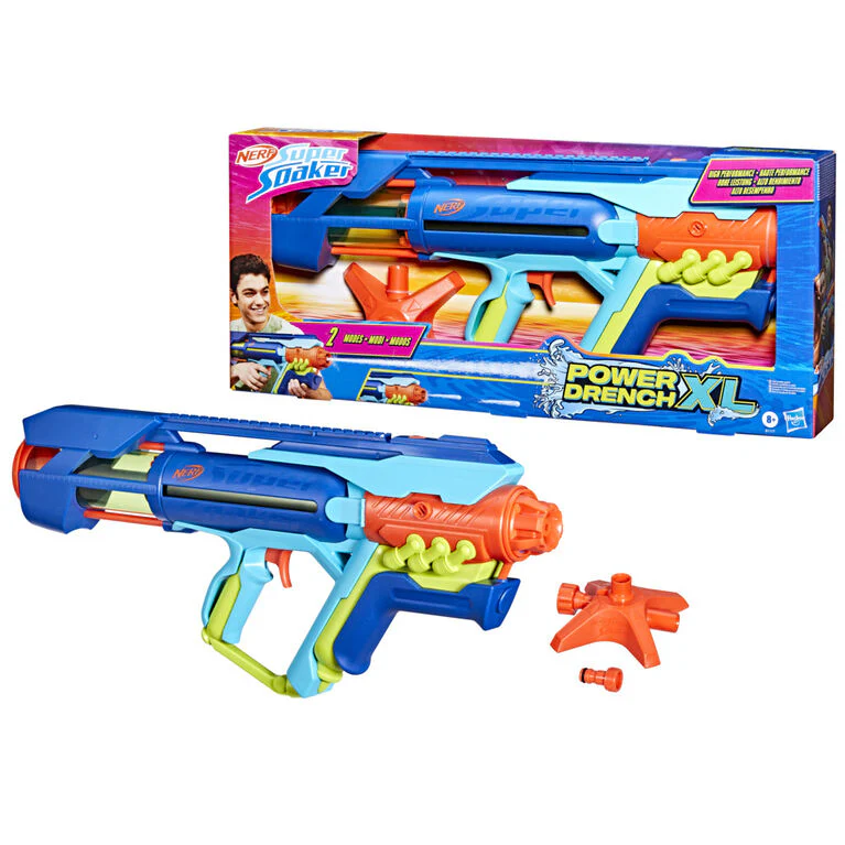 HASBRO NERF SUPER SOAKER POWER DRENCH XL WATER BLASTER - Image 2