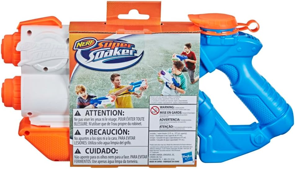HASBRO NERF SUPER SOAKER TWIN TIDE WATER BLASTER - Image 4
