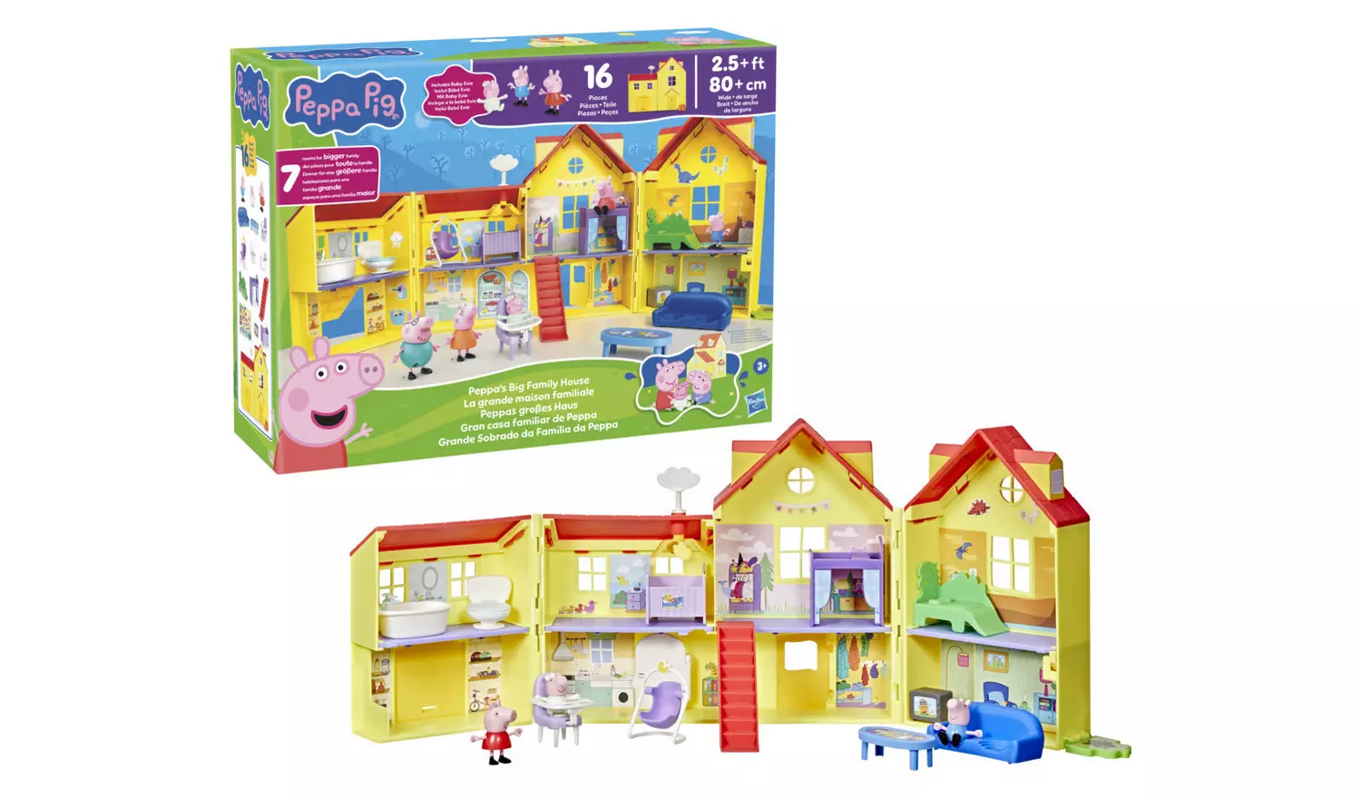 HASBRO PEPPA PIG PEPPAS BIG FAMILY HOUSE - Image 3