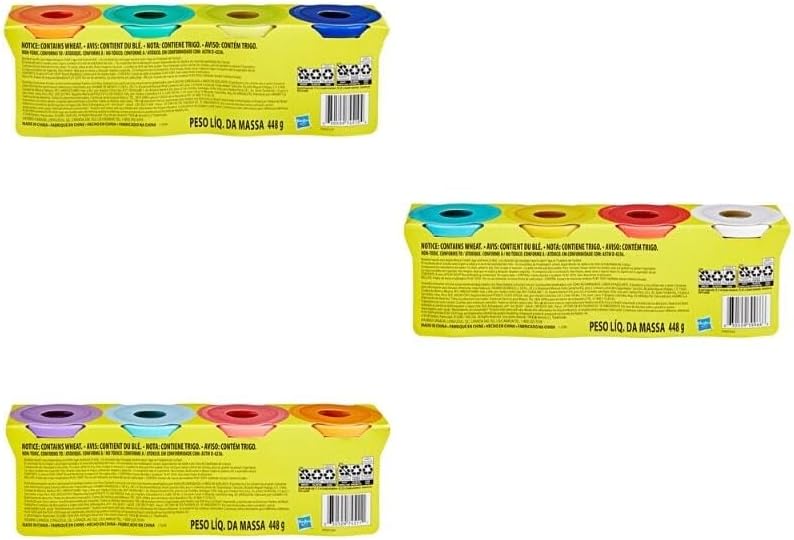 HASBRO PLAYDOH 4 PACK ASSORTED - Image 3