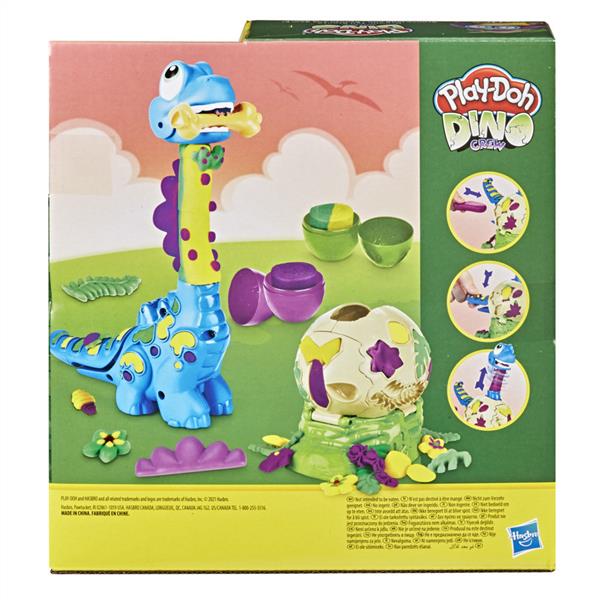 HASBRO PLAYDOH DINO CREW GROWIN TALL BRONTO PLAYSET - Image 3