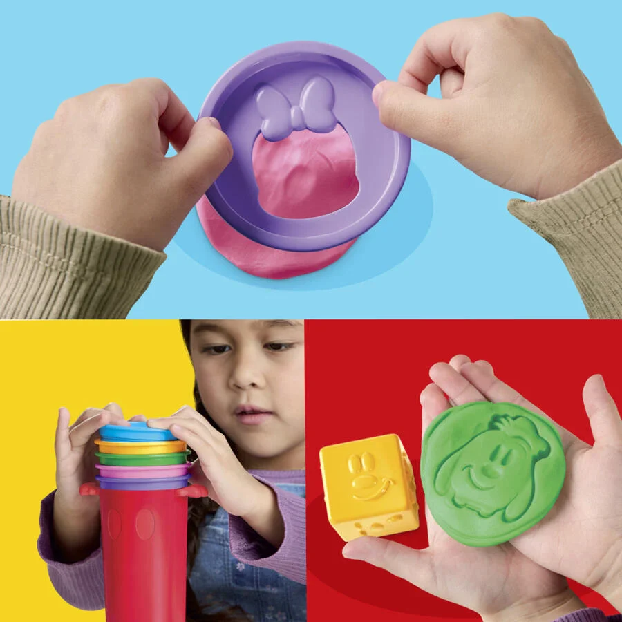 HASBRO PLAYDOH DISNEY JUNIOR HAPPY STACKABLE - Image 3
