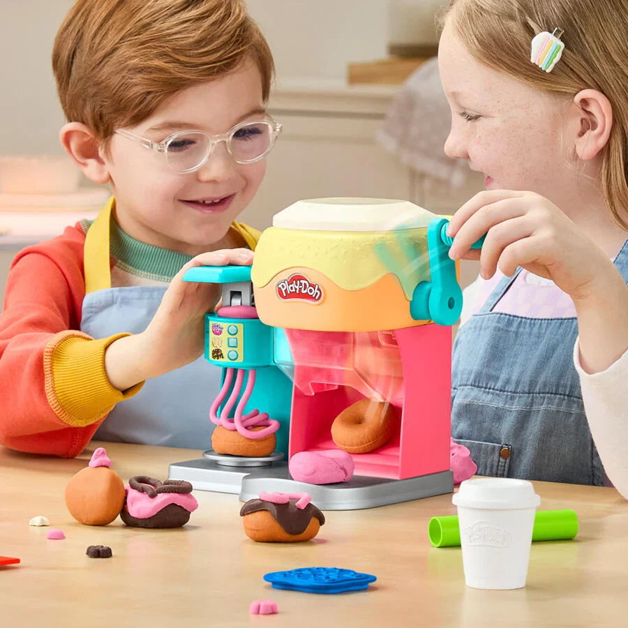 HASBRO PLAYDOH DONUT DROP SHOP PLAYSET - Image 3