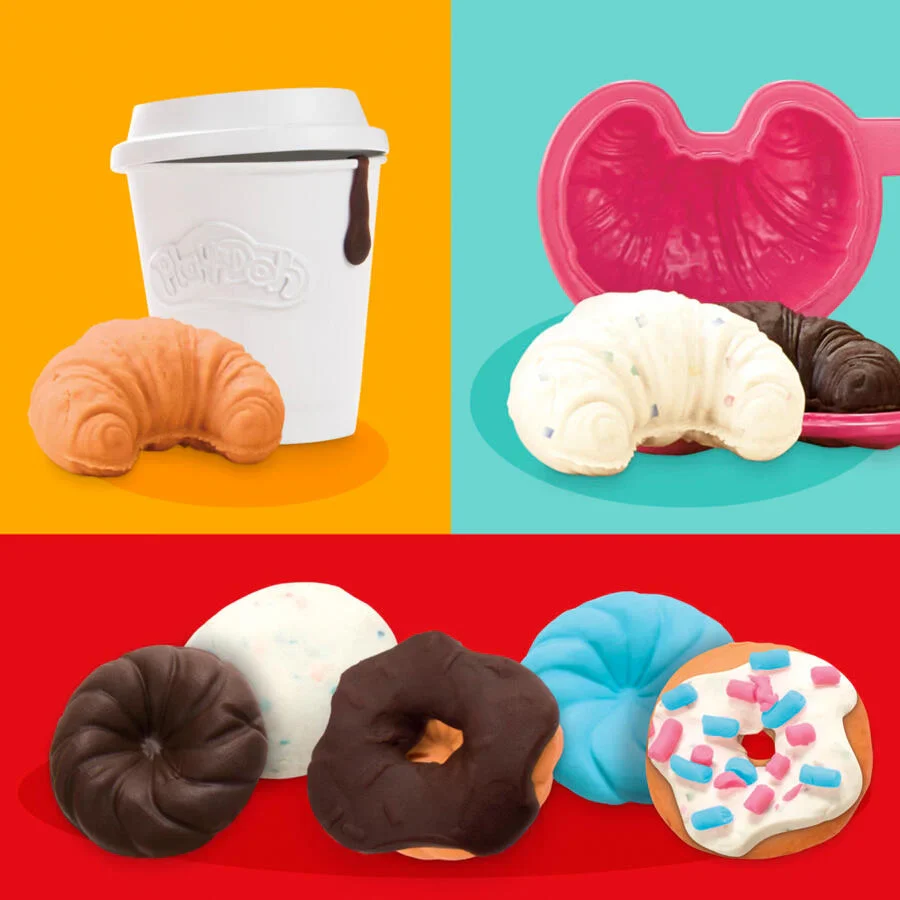 HASBRO PLAYDOH DONUT DROP SHOP PLAYSET - Image 4