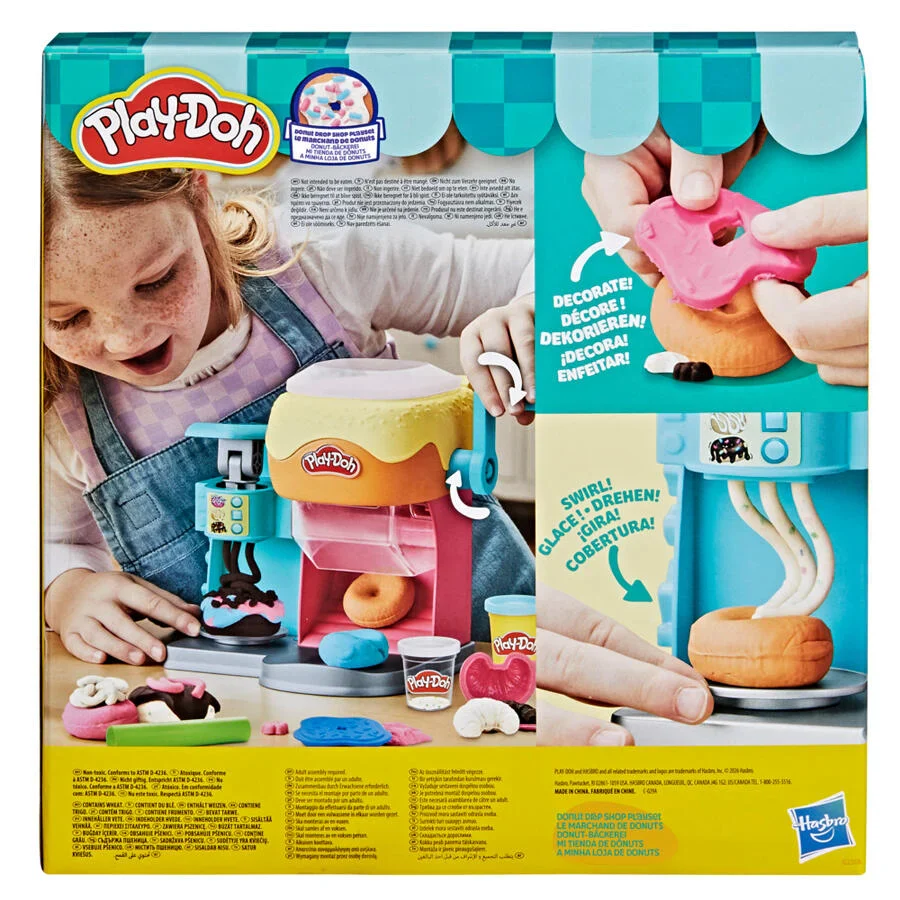 HASBRO PLAYDOH DONUT DROP SHOP PLAYSET - Image 5