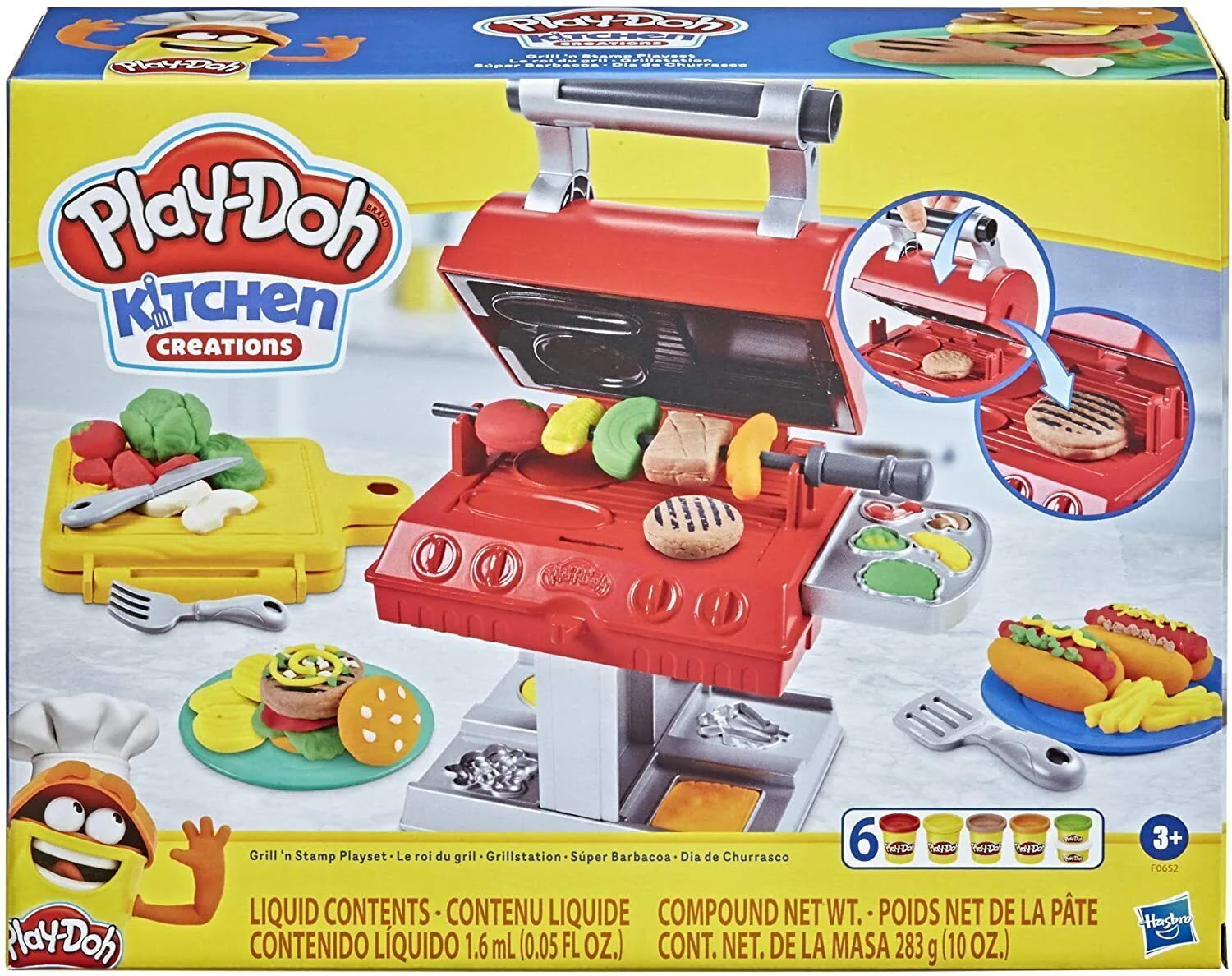 HASBRO PLAYDOH GRILL N STAMP PLAYSET - Image 2