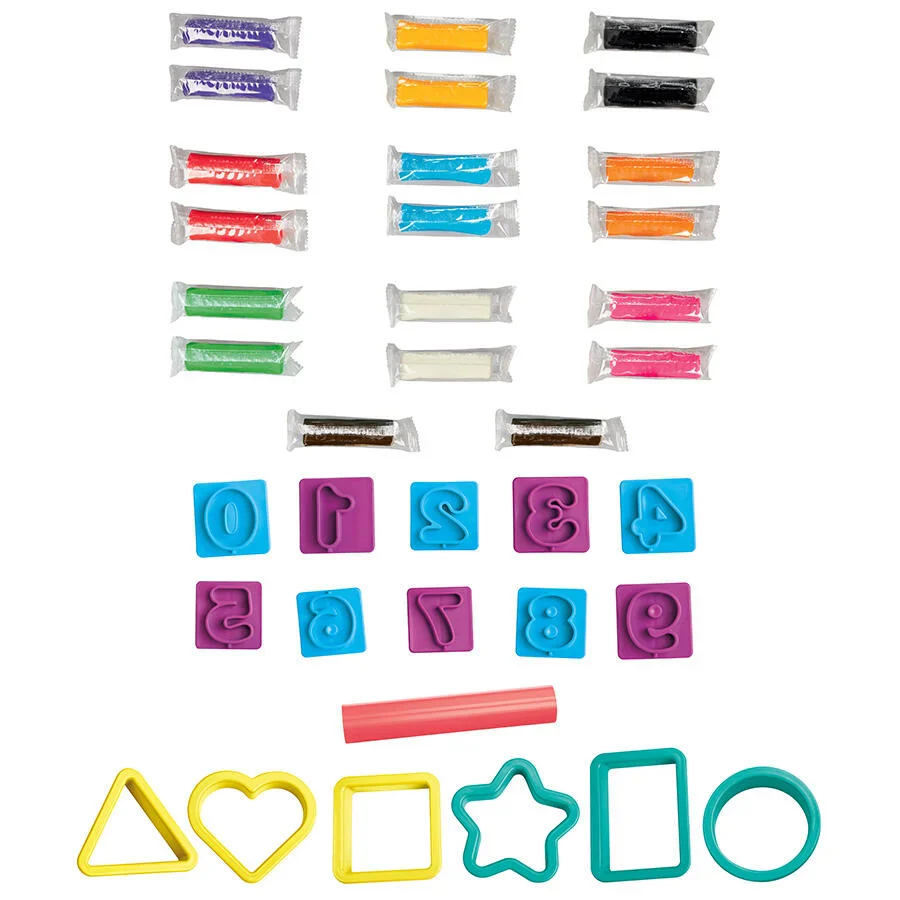 HASBRO PLAYDOH NUMBERS AND SHAPES PLAYSET - Image 2