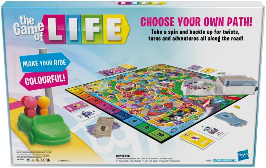 HASBRO THE GAME OF LIFE BOARD GAME - Image 3