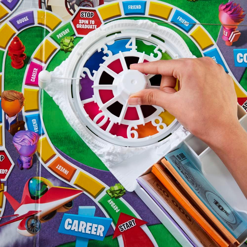 HASBRO THE GAME OF LIFE BOARD GAME - Image 4