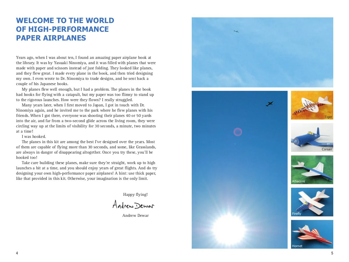 High-Performance Paper Airplanes Kit - Image 4