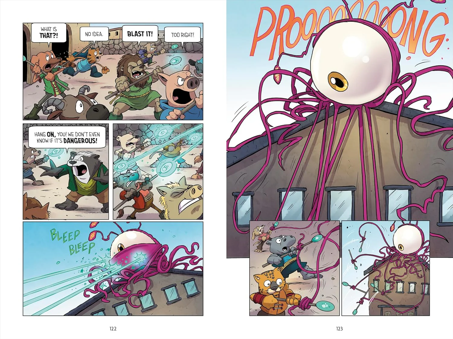 Hilo Book 10: Rise Of The Cat (A Graphic Novel) - Paperback - Image 2