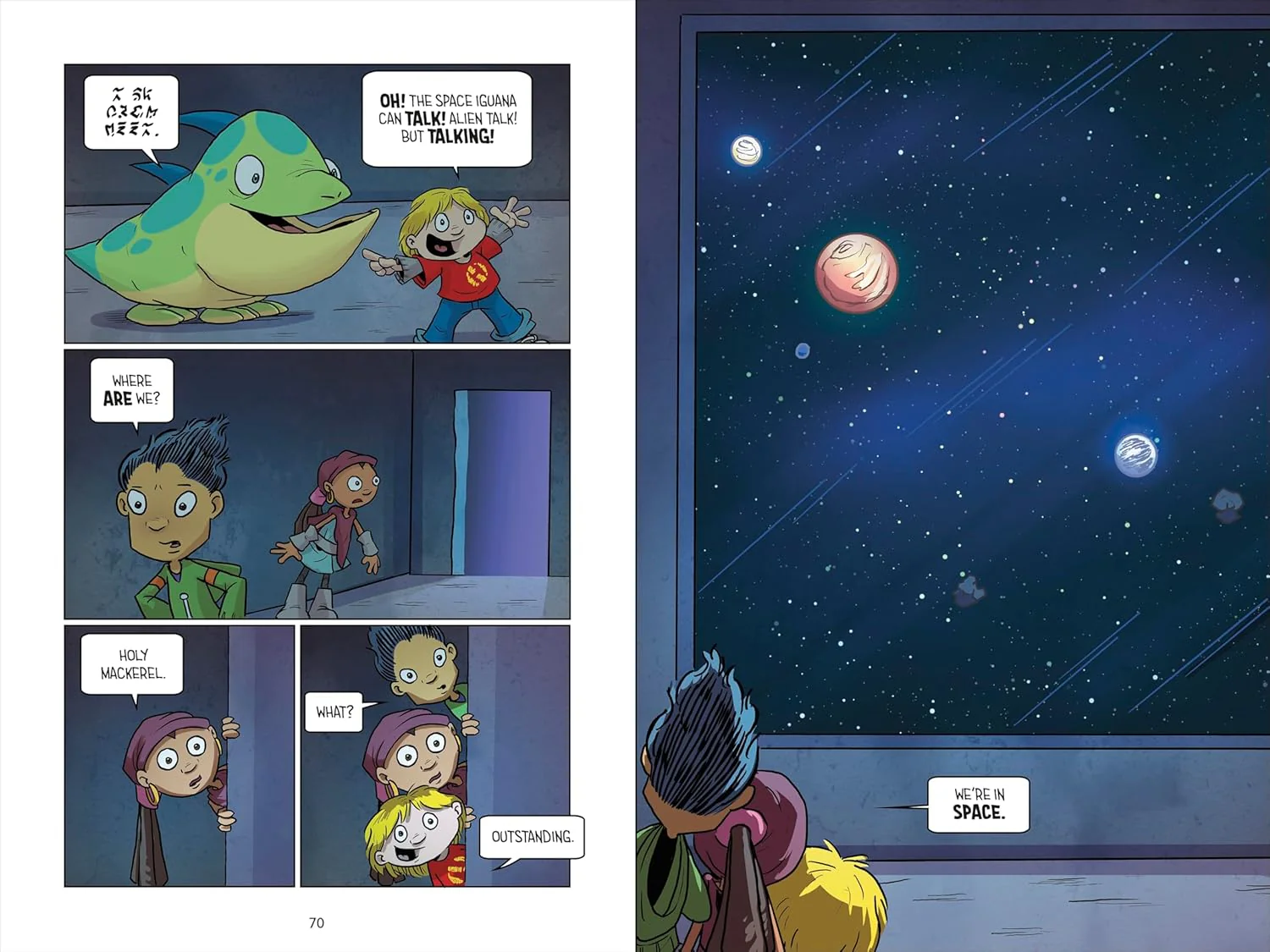 Hilo Book 11: The Great Space Iguana: (A Graphic Novel) - Paperback - Image 5