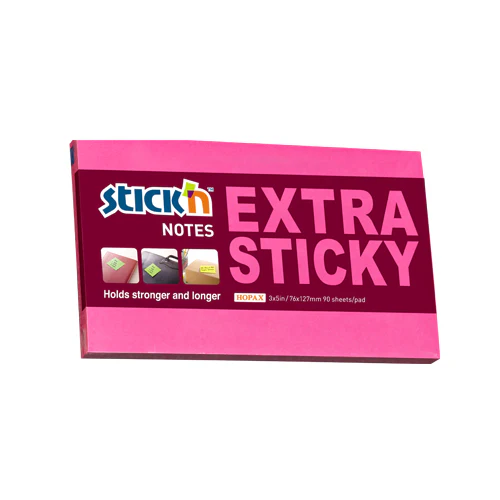 HOPAX EXTRA STICKY NOTES 3X5" 90S - Image 2