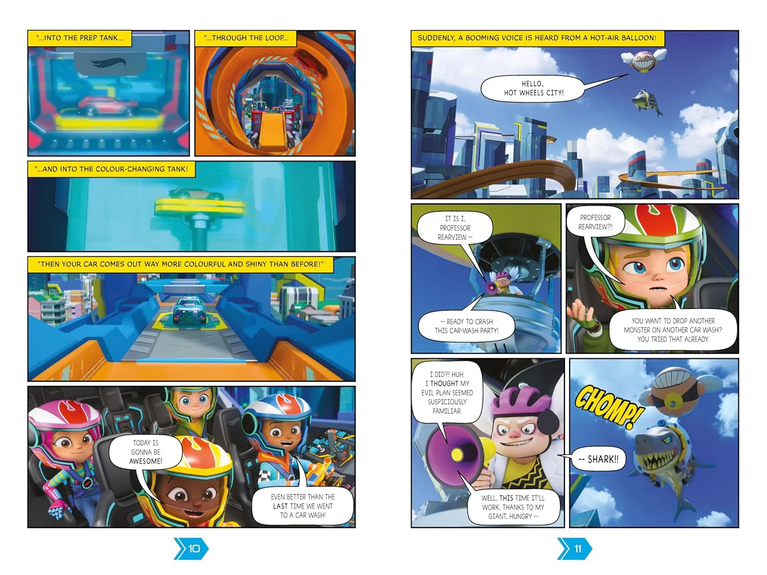 Hot Wheels: Let’s Race: Racers to the Rescue!: Graphic Novel - Image 3