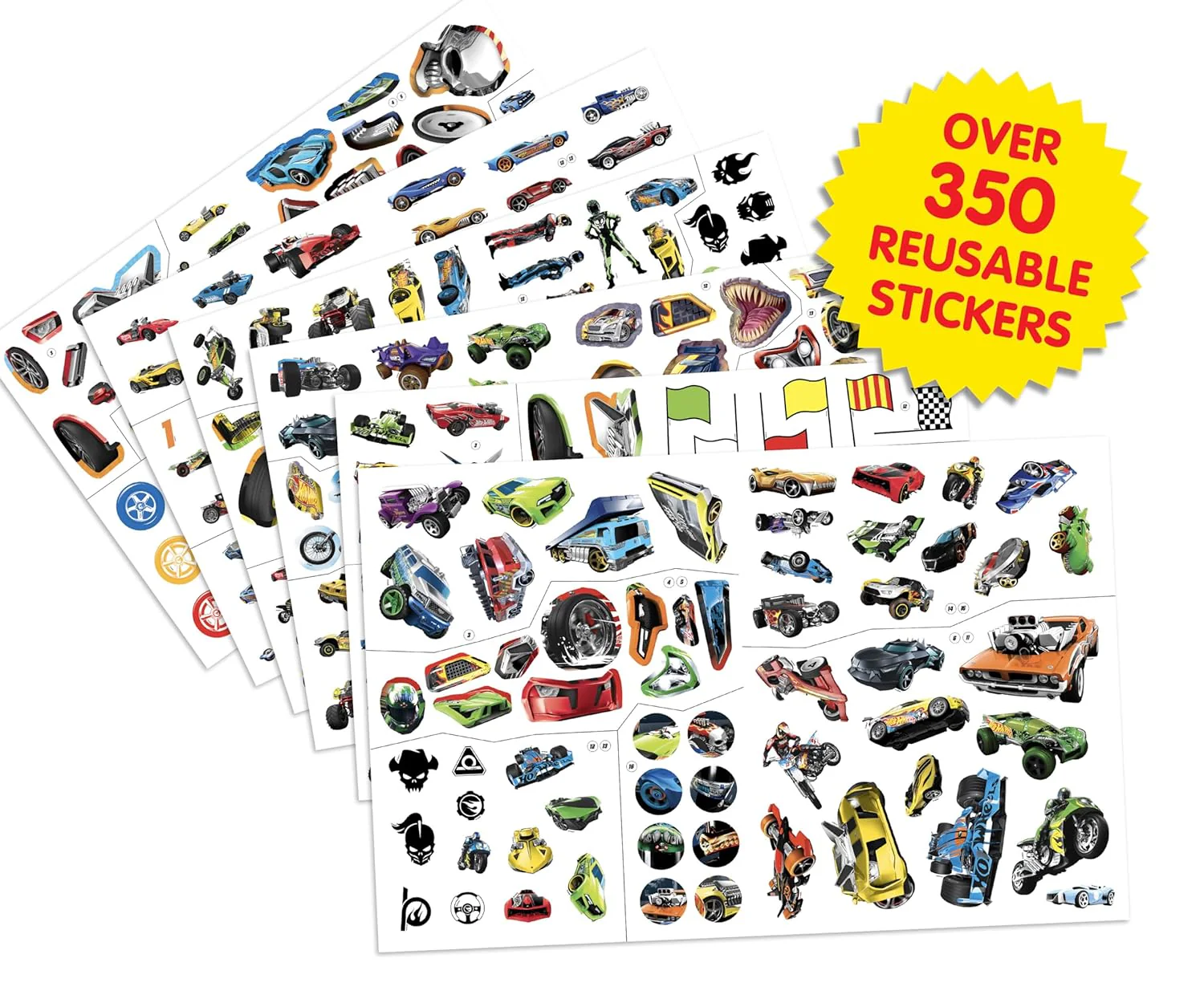 Hot Wheels Sticker Book Treasury (Paperback) - Image 4