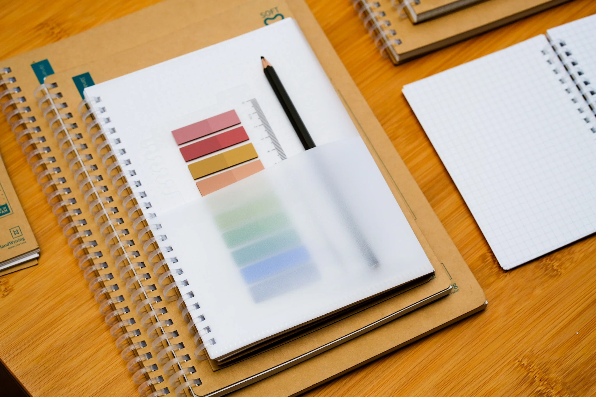 Hw Wire-o Pp Grid Notebook A5 70g 200pg - Image 5
