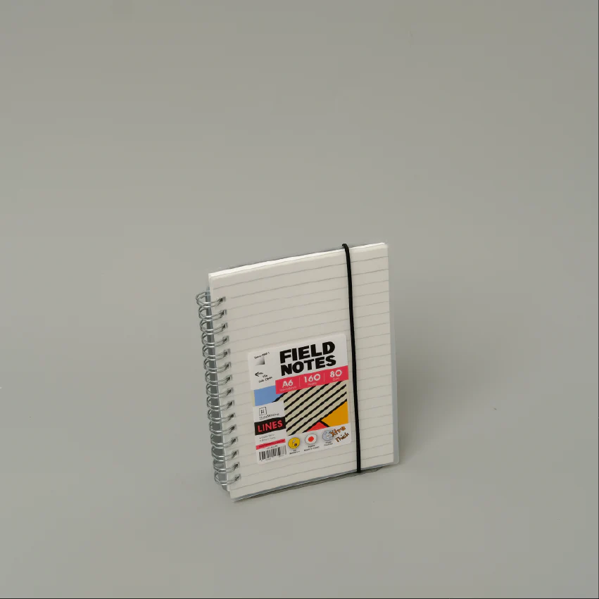 Hw Wire-o Pp Line Notebook A6 80g 160pg