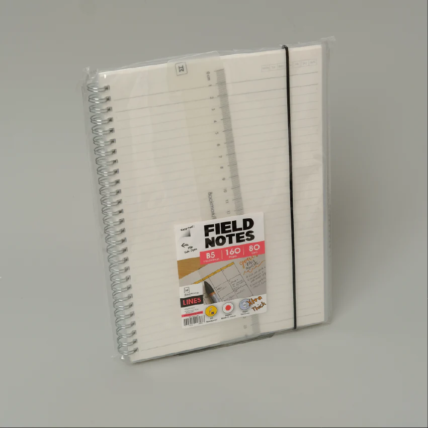 Hw Wire-o Pp Line Notebook B5 80g 160pg