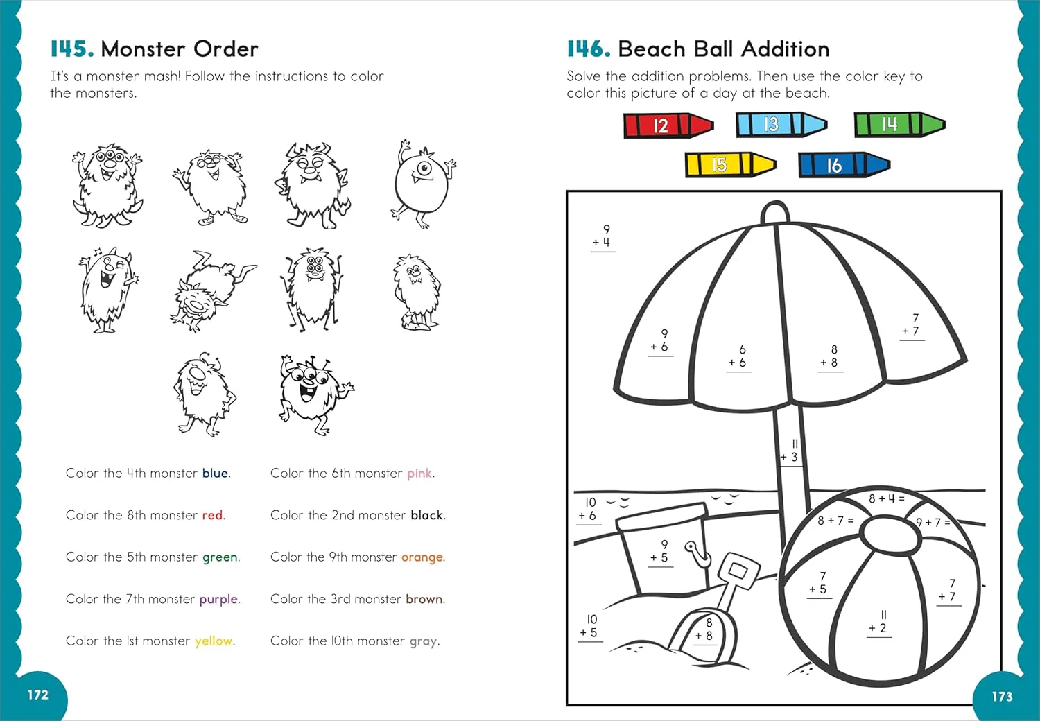 I'm On My Way To First Grade Summer Workbook: 200+ Pages Of Games & Activities (I'm On My Way Summer Workbooks) – Paperback - Image 5