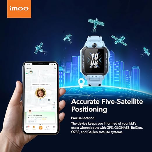 Imoo Kids Watch Phone Z7 - Blue (小天才) - Image 3