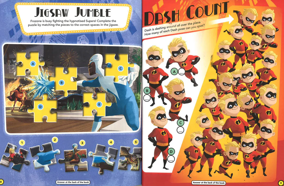 Incredibles 2: 1001 Stickers - Image 3