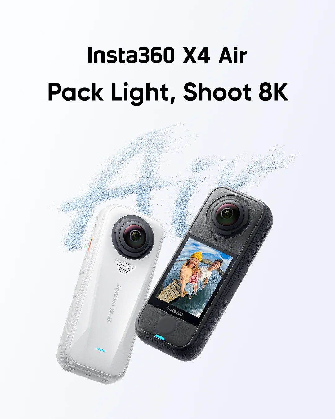 Insta360 X4 Air Starter - Artic White - Image 5