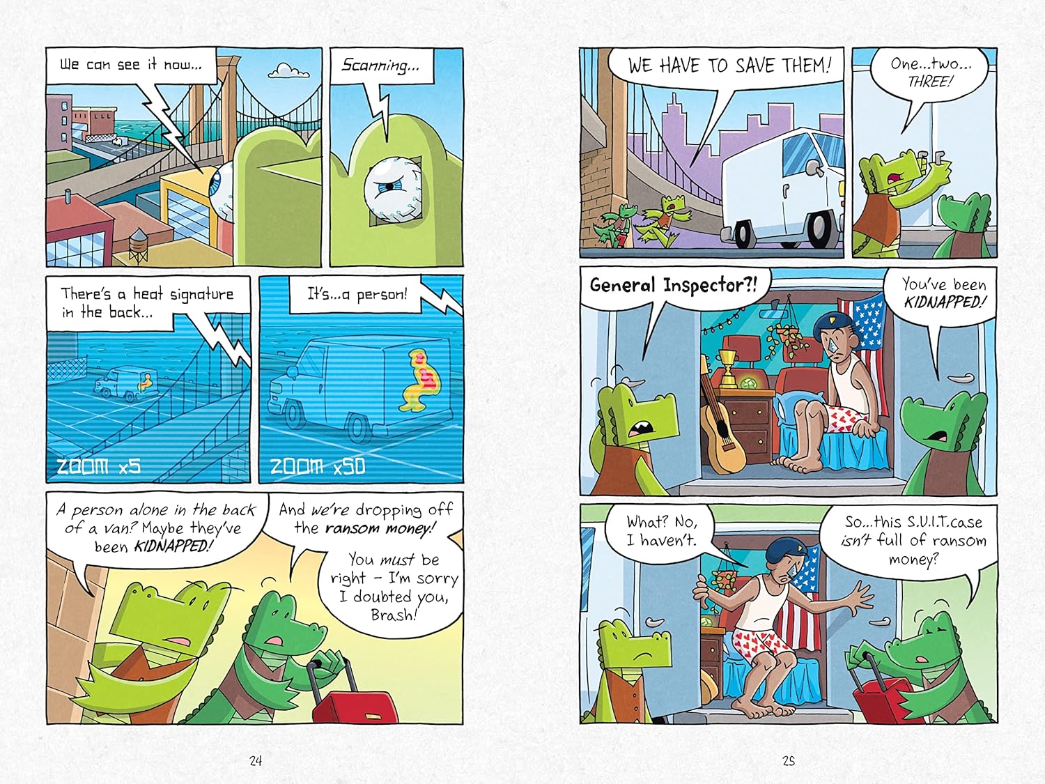 InvestiGators 05: Braver and Boulder - A Laugh-Out-Loud Comic Book Adventure! (Paperback) - Image 3