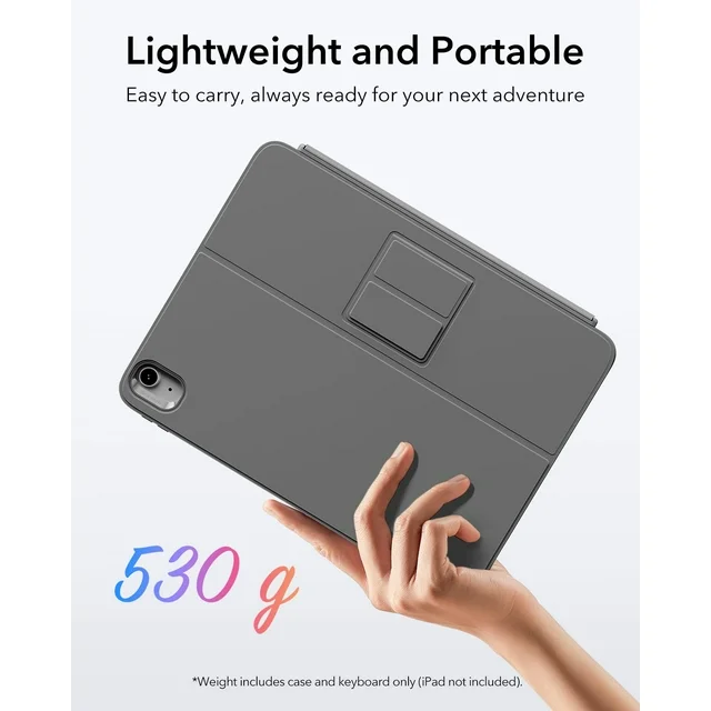 ESR iPad (A16) 11th/10th Gen Flex Keyboard Case - Image 3
