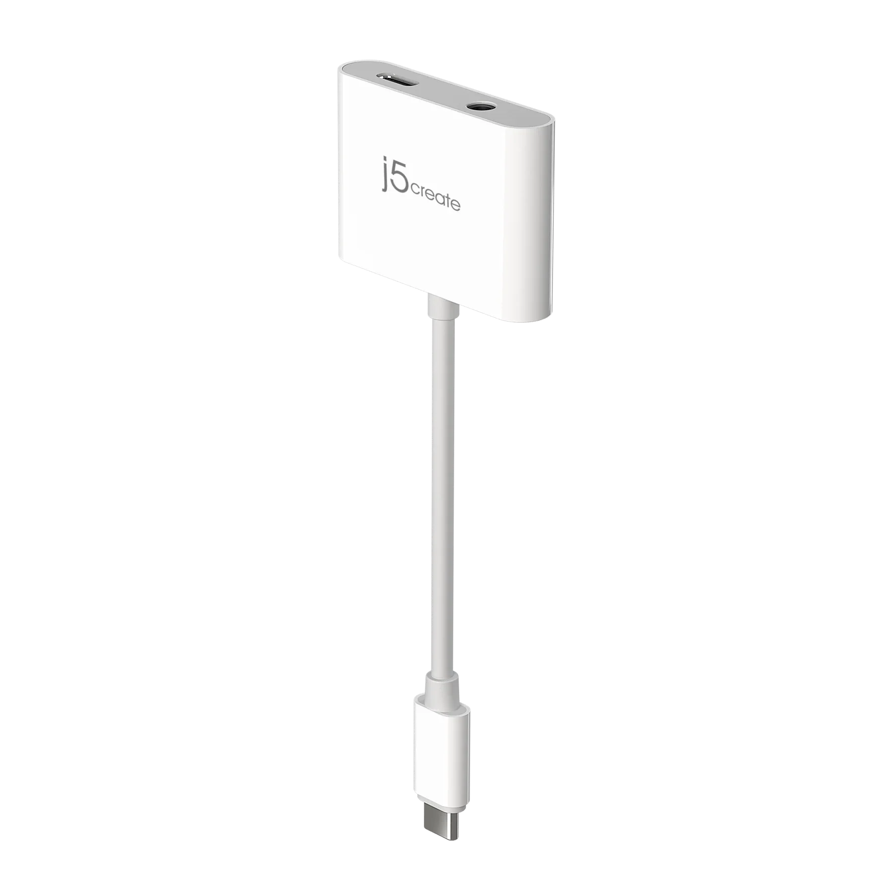 J5Create JCA122 USB-C to 3.5mm Audio with PD Adapter - Image 3