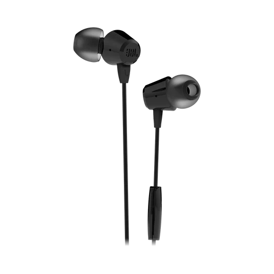 JBL C50HI In-Ear Headphones With Mic - Black