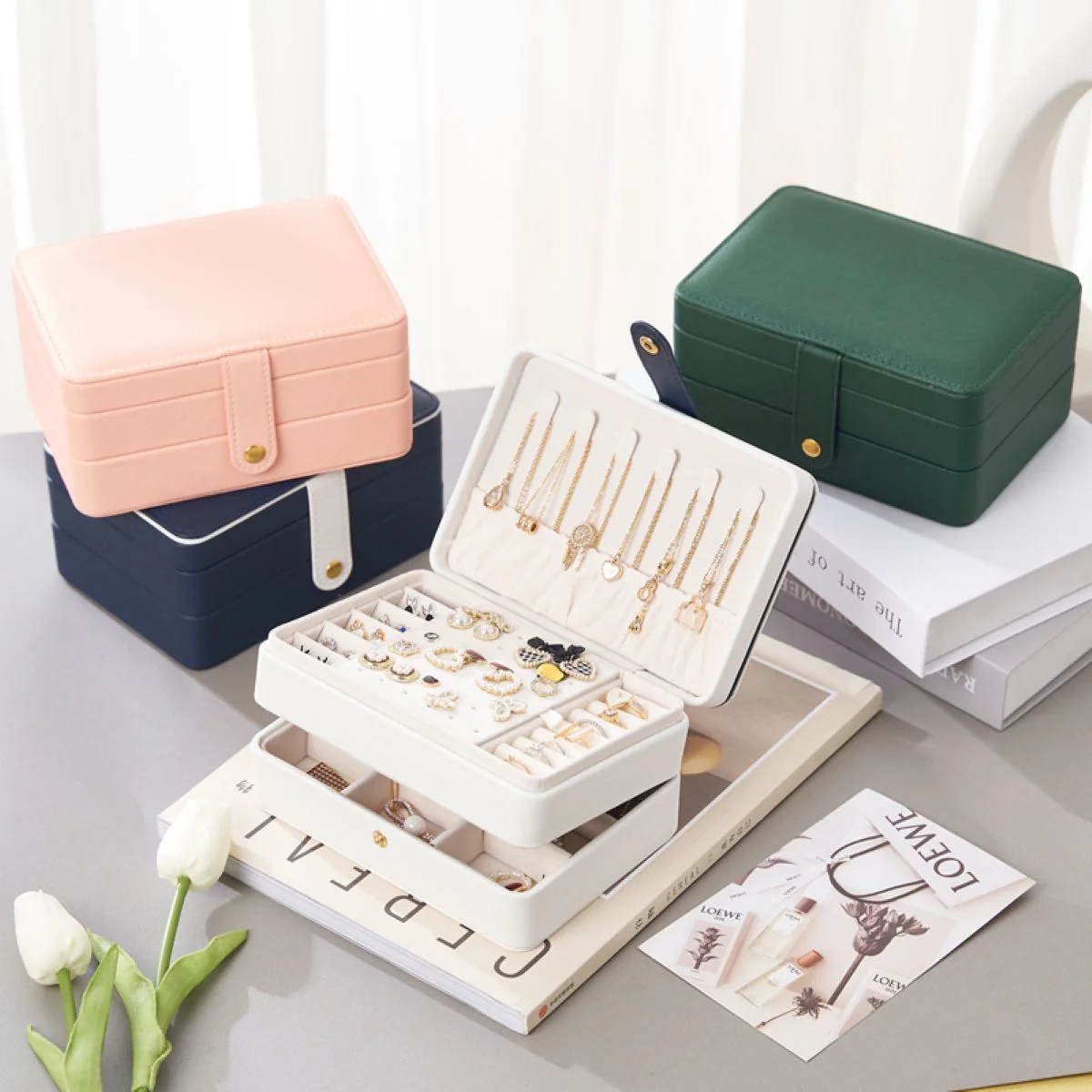 Jewelry Box 2 Tier KC62001